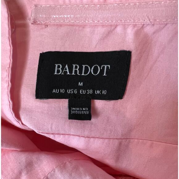 Bardot Cameo Pink Chiara Mini Bustier Dress M - Picture 11 of 11